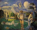 Badende in Ruhe 1877 Paul Cezanne Nacktheit Impressionismus